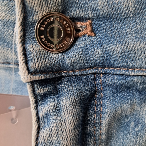 WHITE HOUSE BLACK MARKET THE EVERYDAY SKINNY JEAN SIZE 8 - Picture 5 of 7